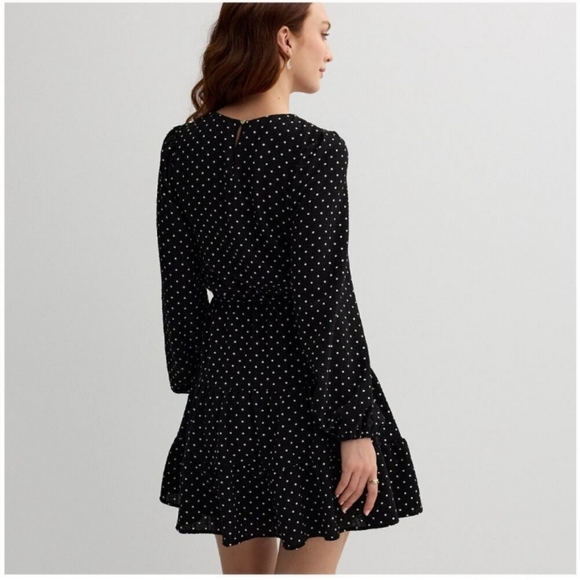 Draper James casual polka dot dress XS workwear party date night holiday office - Picture 3 of 9